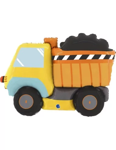 Ballon alu figurine Dumper Truck 86cm