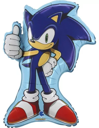 Ballon alu Figurine Sonic 64cm