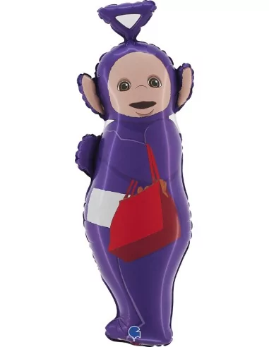 Ballon alu Figurine Teletubbies Tinky Winky 92cm