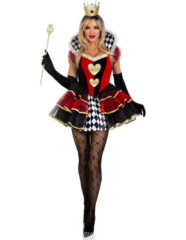 Sexy Kostüm Queen of Hearts