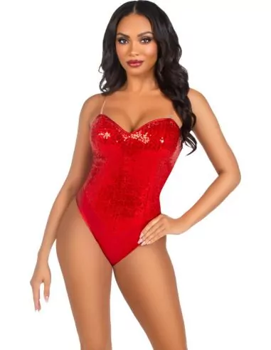 Bodysuite Sequins rouge