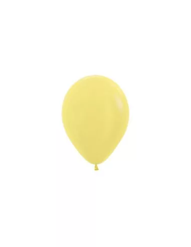 50 Ballons Sempertex Ø 13cm Satin jaune