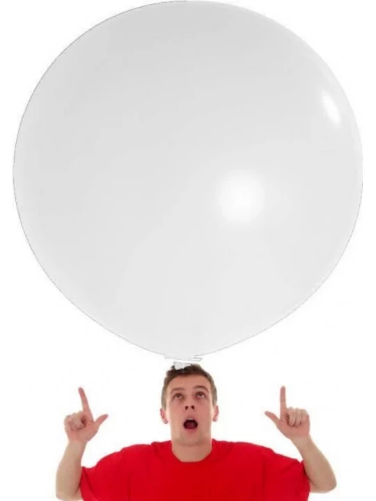 Riesenballon 120cm weiss Spezielle Ballons