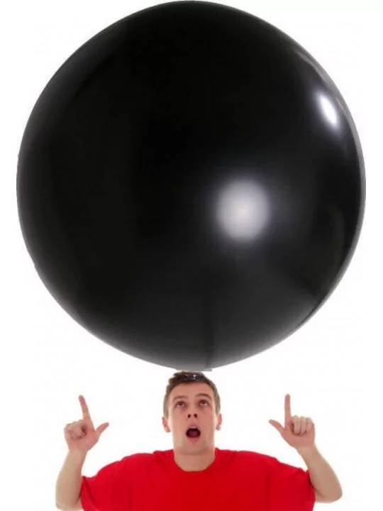 Ballon géant 120cm noir Ballon outdoor XXL