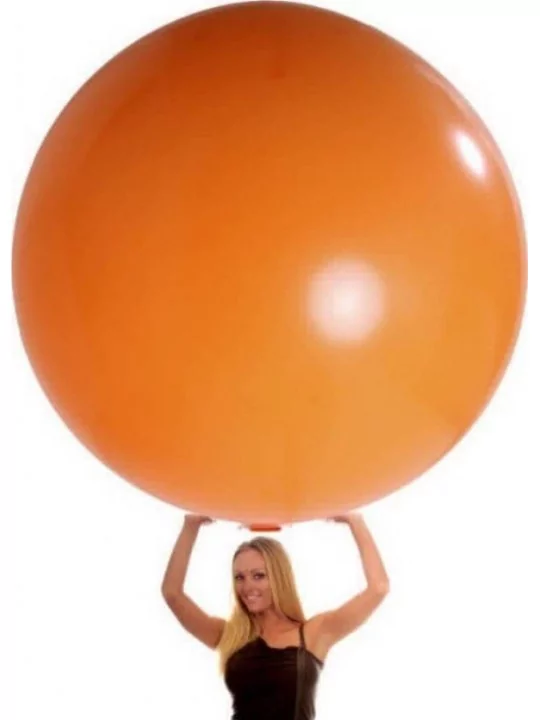 Riesenballon 165cm Orange Spezielle Ballons