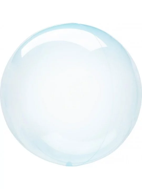 Ballon Clearz Crystal bleu 45cm Ballons spéciaux