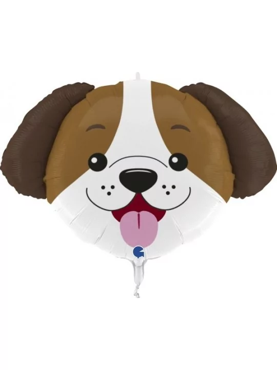 Ballon alu Tête Chien 65x39cm Ballons alu