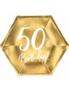 50. Geburtstag Gold