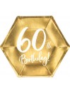 60. Geburtstag Gold