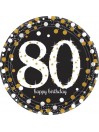80th Birthday Gold Silver
